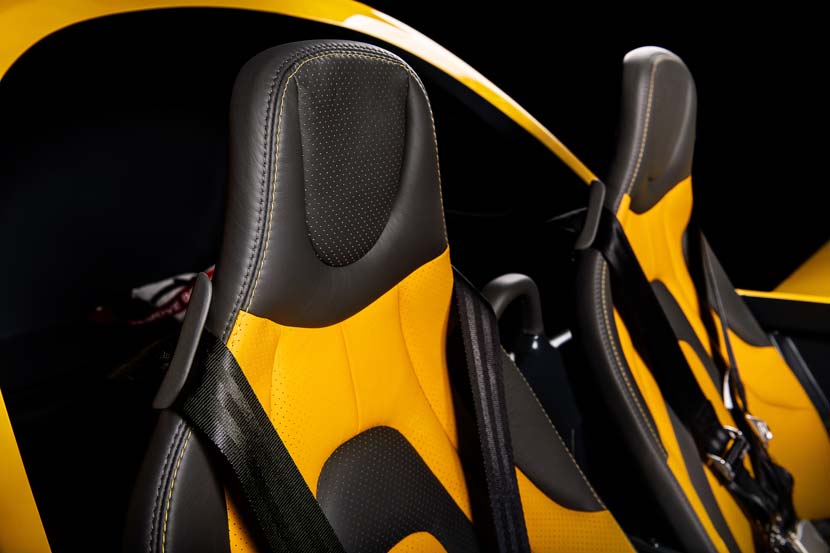 Seats of Bristell Mosiac upholstery